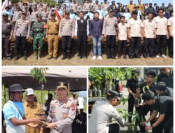 Polres Sumedang Bersama Pandawara Group Laksanakan Reklamasi Lahan Bekas Tambang di Cisitu