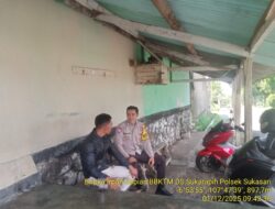 Bhabinkamtibmas Desa Sukarapih Melaksanakan Giat Sambang Dan Silaturahmi Kepada Warga masyarakat