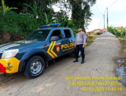 Unit Samapta Sebagai Upaya menjaga Situasi kamtibmas yang kondusif pada siang hari di wilayah Kec Sukasari