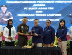 *Wujudkan Proyek Strategis Sesuai GCG, PTBA dan Kejati Lampung Tandatangani PKS Bantuan Hukum dan TJSL*   