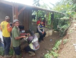 Bhabinkamtibmas Desa Banyuresmi Melaksanakan Giat Sambang Dan Silaturahmi Kepada Desa binaan