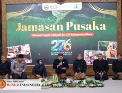 Jamasan Pusaka Warnai Rangkaian Hari Jadi Ke-276 Kabupaten Blora