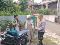 Bripka Yuyun Yuwana melaksanakan sambang/silatrahmi Kamtibmas dan dumas keliling dalam rangka BEYOND TRUST PRESISI di wilayah Kec. Tanjungmedar