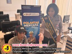 Polantas Menyapa, Satlantas Polresta Denpasar Tingkatkan Pelayanan SIM yang Humanis dan Transparan