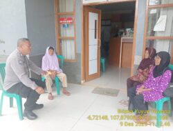 Bripka Yuyun Yuwana sambangi warga masyarakat