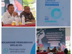 Kepala Dinas Lingkungan Hidup Memimpin Sosialisasi Mekanisme Pelaporan Pengaduan Dan Penyelesaian Sengketa Lingkungan