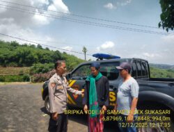 Langkah Preventif dilaksanakan Unit Samapta Sebagai Upaya menjaga Situasi Kamtibmas yang kondusif pada Siang hari diwilayah Kec Sukasari