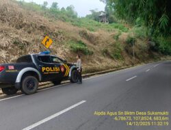 Patroli Antisipasi Kecelakaan dan Bencana Alam di Wilayah Hukum Polsek Tanjungmedar