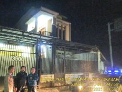 Anggota Polsek Sukasari Laksanakan Patroli KRYD Blue Light / Malam hari di Wilayah Kecamatan Sukasari Kabupaten Sumedang