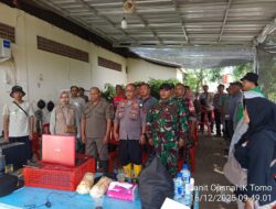 Penanaman Pohon Serentak di Lahan kritis atau lahan Bekas Tambang di wilayah Polsek Tomo Polres Sumedang