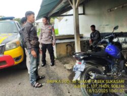 Langkah Preventif dilaksanakan Unit Samapta Sebagai Upaya menjaga Situasi Kamtibmas yang kondusif pada siang hari di wlayah Kec Sukasari