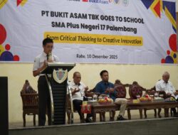 *PTBA Ajak Generasi Muda Berpikir Kritis dan Inovatif Lewat Seminar Karya Tulis Ilmiah di Palembang*