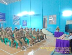 Bhabinkamtibmas Desa Sukamukti Hadiri Musyawarah Pembahasan APBDes Tahun 2026