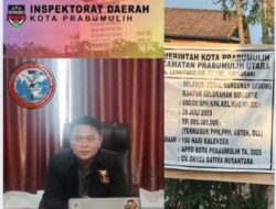 WRC Surati Inspektorat Dugaan Mal Administrasi Pembangunan Kantor Lurah Kota Prabumulih. Inspektorat Jangan Tutup Mata