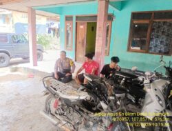 Bhabinkamtibmas Desa Sukamukti Aipda Agus Sukmana Laksanakan Silaturahmi Kamtibmas dan Dumas Keliling dalam Rangka BEYOND TRUST PRESISI.  