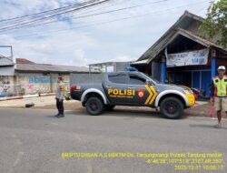 Kegiatan KRYD siang hari oleh Polsek Tanjungmedar Upaya Mencegah C3 di Wilayah hukum Kecamatan Tanjungmedar