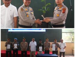 Polres Sumedang Salurkan 2.700 Bibit Pohon Buah, Wujud Nyata Dukung Program Nasional Ketahanan Pangan