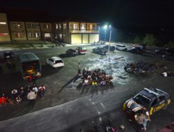 Polres Pangandaran Amankan Puluhan Kendaraan dari Aksi Ugal-ugalan di Awal Tahun 2026