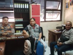 memperkuat sinergi antara media dan kepolisian , Pimred Lensadeteksi mengunjungi kasie Humas Polres Sumedang