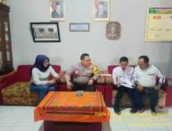 Bhabinkamtibmas Sambang ke Kantor Desa Sukamukti