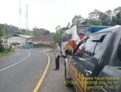 Antisipasi terjadinya C3 (Curas,Curat, dan Curanmor) Polsek Tanjungmedar Polres Sumedang Polda Jabar melaksanakan KRYD siang hari
