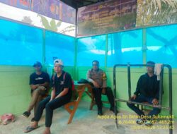 Aipda Agus Sukmana melaksanakan giat Sambang/ silaturahmi kamtibmas ke warga masyarakat 