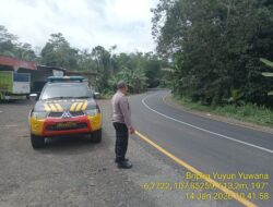 Antisipasi terjadinya C3 (Curas,Curat, dan Curanmor) Polsek Tanjungmedar Polres Sumedang Polda Jabar melaksanakan KRYD siang hari