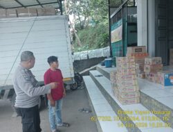 Bripka Yuyun Yuwana melaksanakan sambang/silatrahmi Kamtibmas dan dumas keliling dalam rangka BEYOND TRUST PRESISI