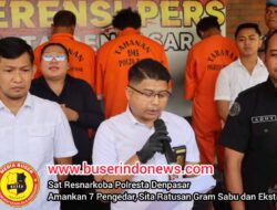 Sat Resnarkoba Polresta Denpasar Amankan 7 Pengedar, Sita Ratusan Gram Sabu dan Ekstasi