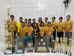 SMP Negeri 2 Sukawangi Raih Juara Umum Dan Piala Bergilir Gubernur Jawa Barat dalam Lomba Baris Berbaris