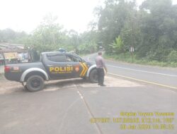 Antisipasi terjadinya C3 (Curas,Curat, dan Curanmor) Polsek Tanjungmedar Polres Sumedang Polda Jabar melaksanakan KRYD siang hari