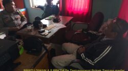 Briptu Diwan Ahmad melaksanakan sambang/silatrahmi Kamtibmas dan dumas keliling dalam rangka BEYOND TRUST PRESISI di wilayah Kec. Tanjungmedar