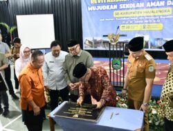 Mendikdasmen Abdul Mu’ti Resmikan Revitalisasi Pendidikan dan Sosialisasi TKA 2026 di SMPN 1 Jatiwangi.