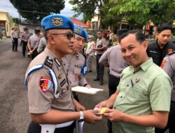Propam Polres Pagar Alam Cek Administrasi Personel, Wujudkan Disiplin Dan Profesionalisme