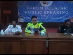 Forum Belajar Public Speaking Digelar, Perkuat Sinergi Polres Jepara, Kominfo, dan Wartawan