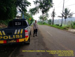 Kegiatan KRYD siang hari oleh Polsek Tanjungmedar Upaya Mencegah C3 di Wilayah hukum Kecamatan Tanjungmedar