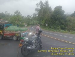 Antisipasi terjadinya C3 (Curas,Curat, dan Curanmor) Polsek Tanjungmedar Polres Sumedang Polda Jabar melaksanakan KRYD siang hari