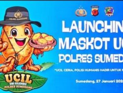 Sampurasun..Perkenalkan ini adalah UCIL alias Ubi Cilembu salah satu maskot dari Polres Sumedang.