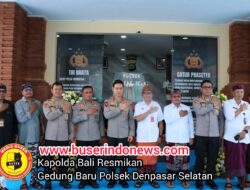 Kapolda Bali Resmikan Gedung Baru Polsek Denpasar Selatan