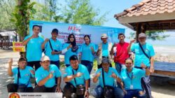 Sambut HPN 2026, DPC PPWI Kabupaten Rembang Tanam 600 pohon cemara laut