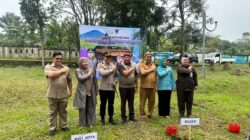 Sambut HPN 2026, DPC PPWI Kabupaten Rembang Tanam 600 pohon cemara laut