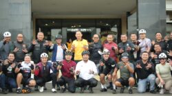 Kapolda Jabar Gelar Gowes Gocapan Lodaya, Finish di Mako Polres Sumedang