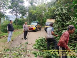 Patroli Antisipasi Kecelakaan dan Bencana Alam di Wilayah Hukum Polsek Tanjungmedar