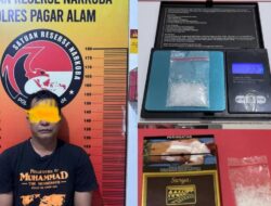 Kasatres Narkoba Polres Pagar Alam Iptu Doris Pidriandi Ungkap Kasus Sabu 2,27 Gram Di Rumah Kontrakan