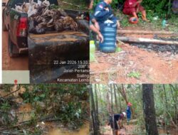 Pecah…! Pipa Line Pertamina Cemari Sungai Warga Desa Sialingan Mengecam Keras Pertamina