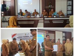 Sertijab Kepala Puskesmas Rawat Inap Ujungjaya : DR Husni Titipkan Rekan Kerja Pada Kapus Yang Baru 