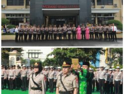 Kapolres Sumedang Pimpin Sertijab Kasat Lantas dan Kenaikan Pangkat Pengabdian Polri