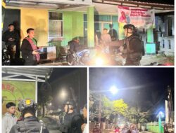 Sat Samapta Polres Sumedang Gelar Patroli Dialogis Menjelang Sahur, Pastikan Situasi Aman dan Kondusif