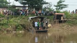 Gilang Warga Sukamekar dikabarkan Hilang Usai Terjatuh ke Aliran Kali Bekasi