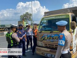 Inspeksi Keselamatan Kendaraan Digelar Polisi, Truk dan Bus Disisir di Jalur Pati – Kudus